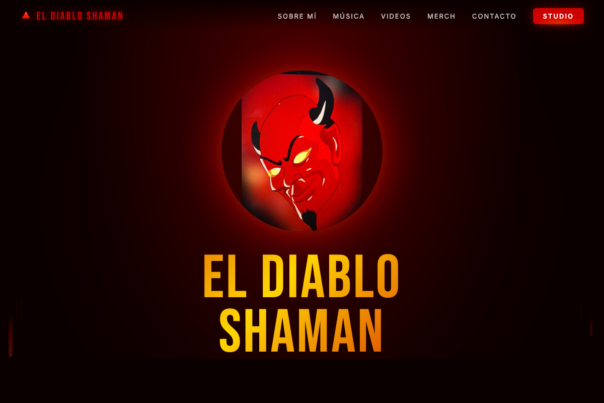 El Diablo Shaman website